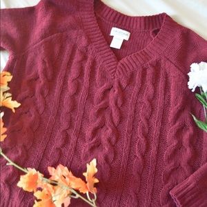 Arizona Jean Co. Maroon sweater